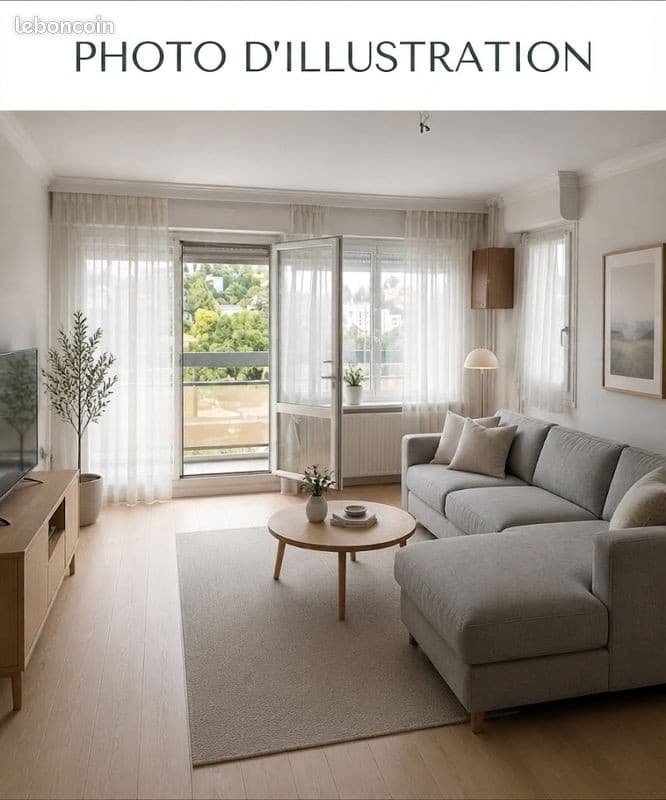 T3 68m² Vue Panoramique – DPE D – Centre-Deux